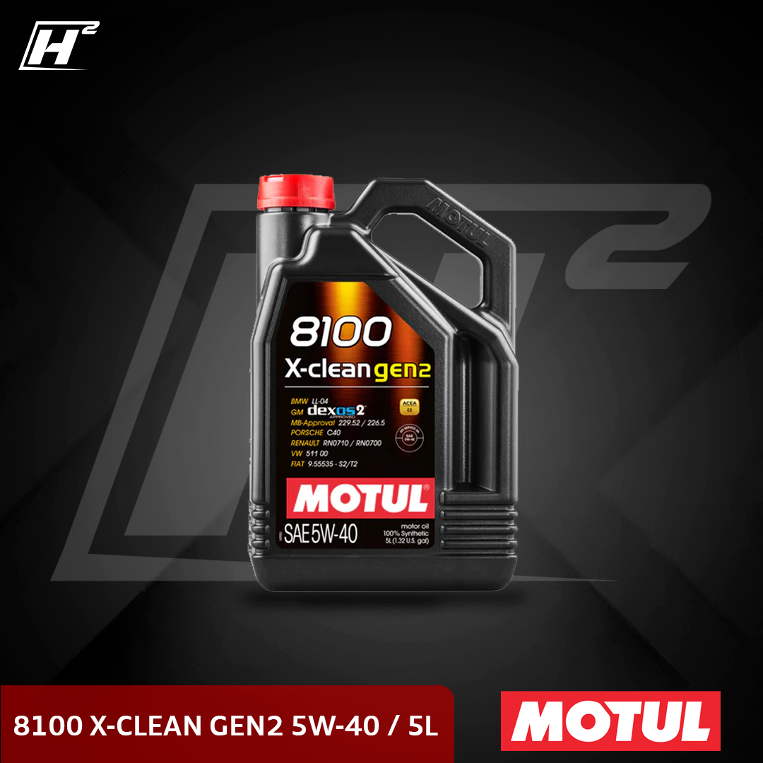 Motul 8100 X-CLEAN GEN2 5W-40 5L