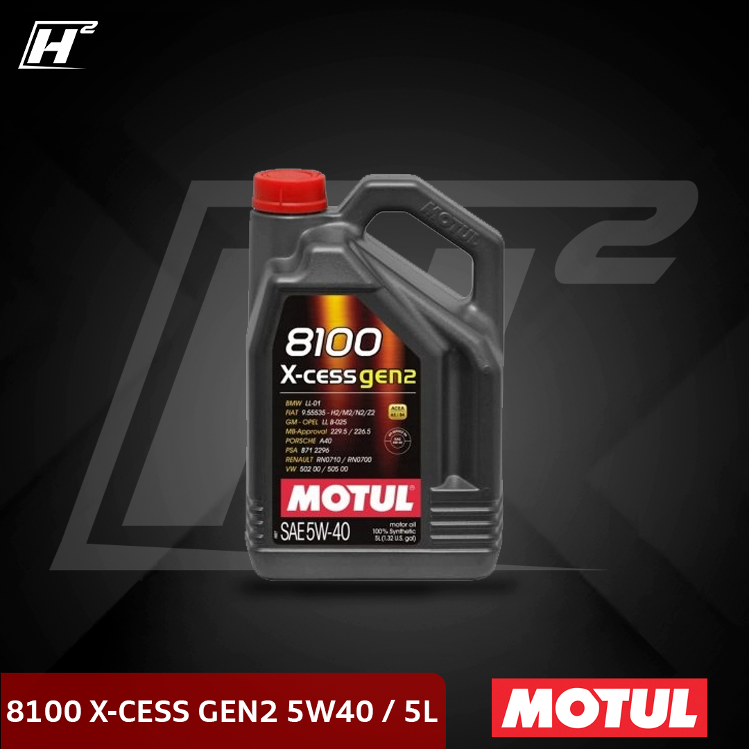 Motul 8100 X-CESS GEN2 5W-40 5L