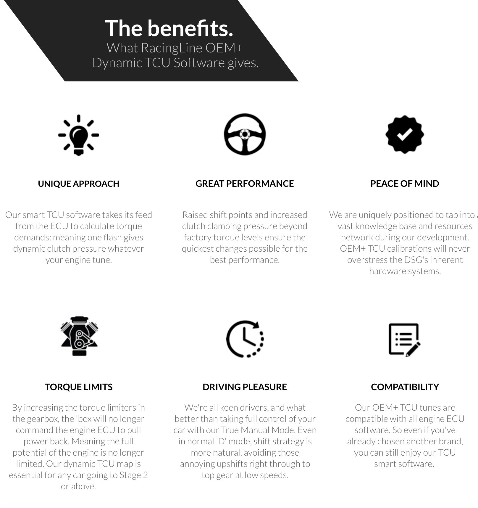 DSG TCU Dynamic Tuning by RacingLine OEM +