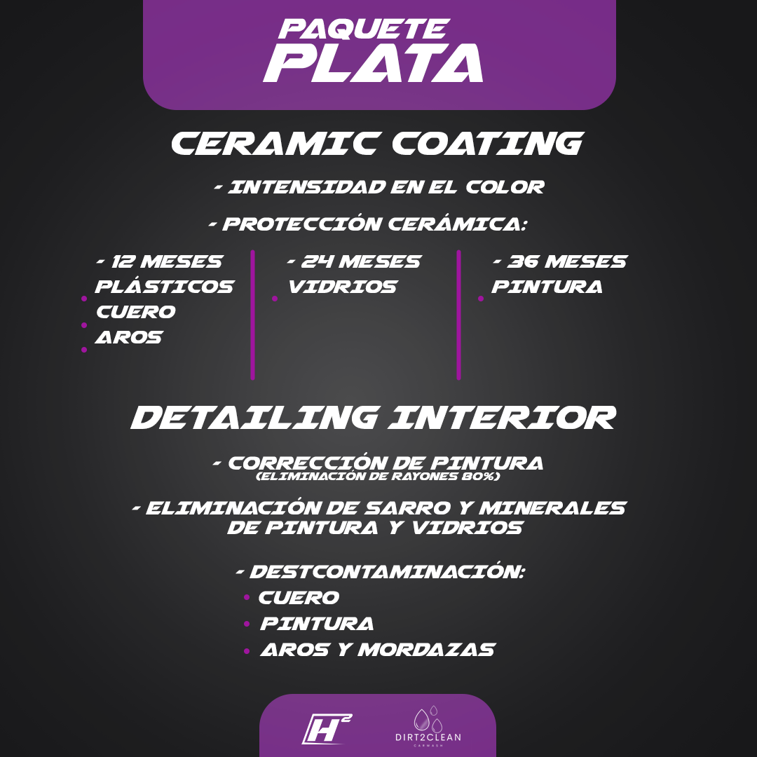 Detailing Plata Dir2Clean