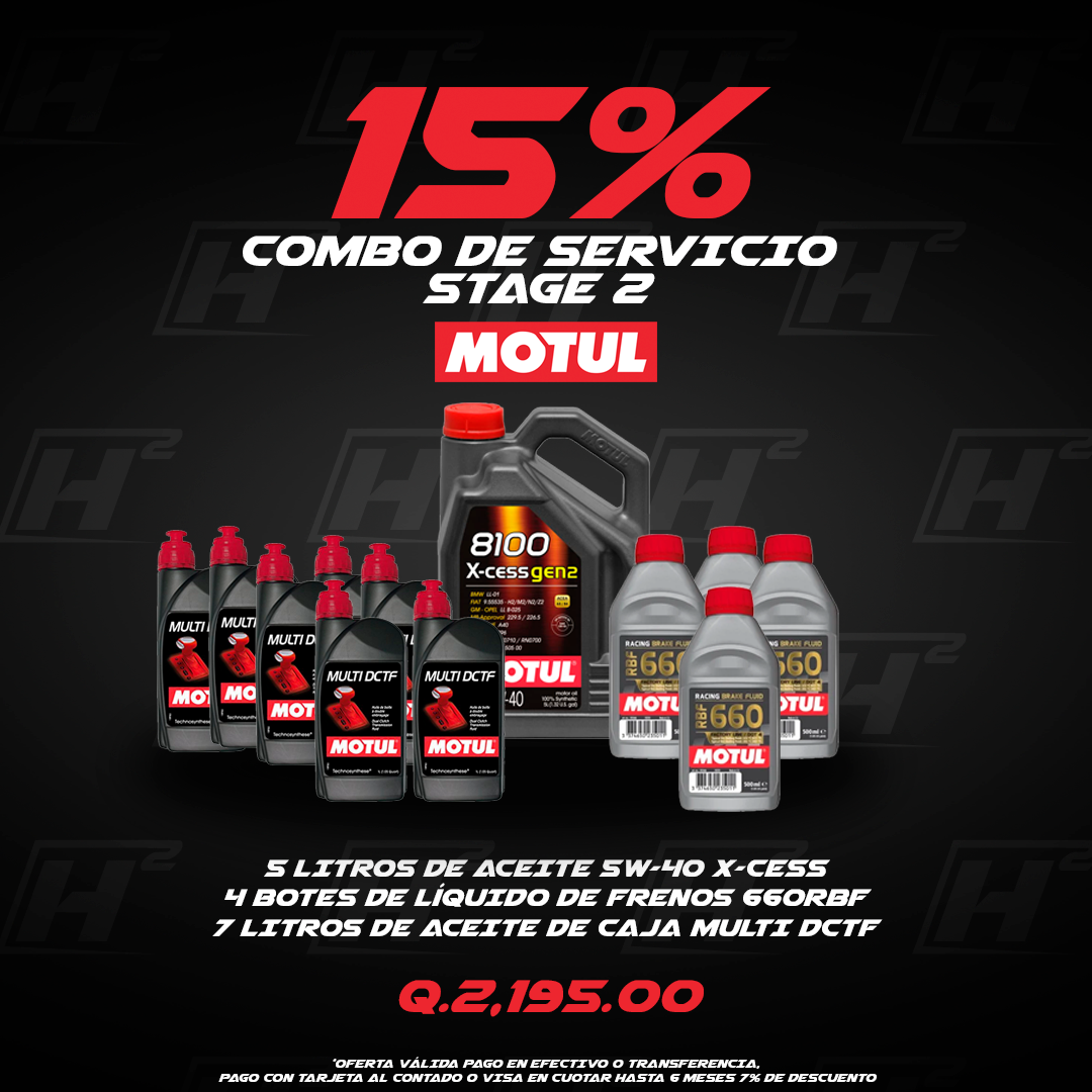 Combo de servicio Stage 2
