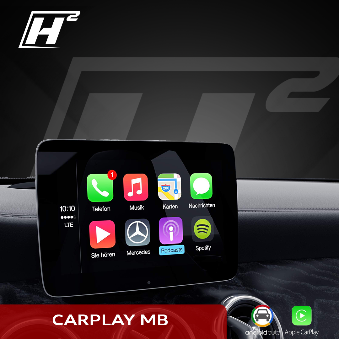 Activación de Carplay Mercedes Benz, serie A, B, CLA, GLA, GLE, CLS