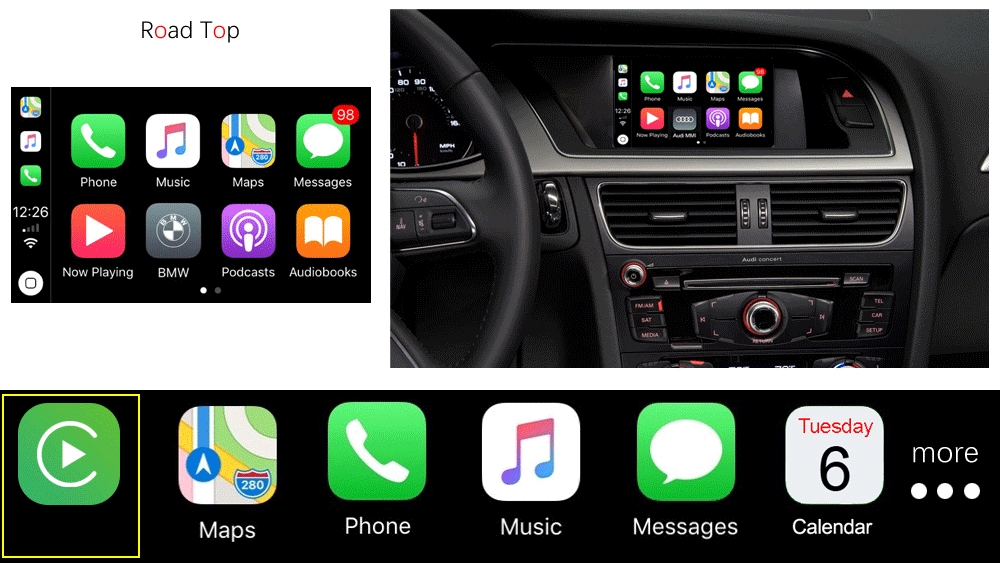Apple Carplay Y Android Auto Wireless Audi Q5
